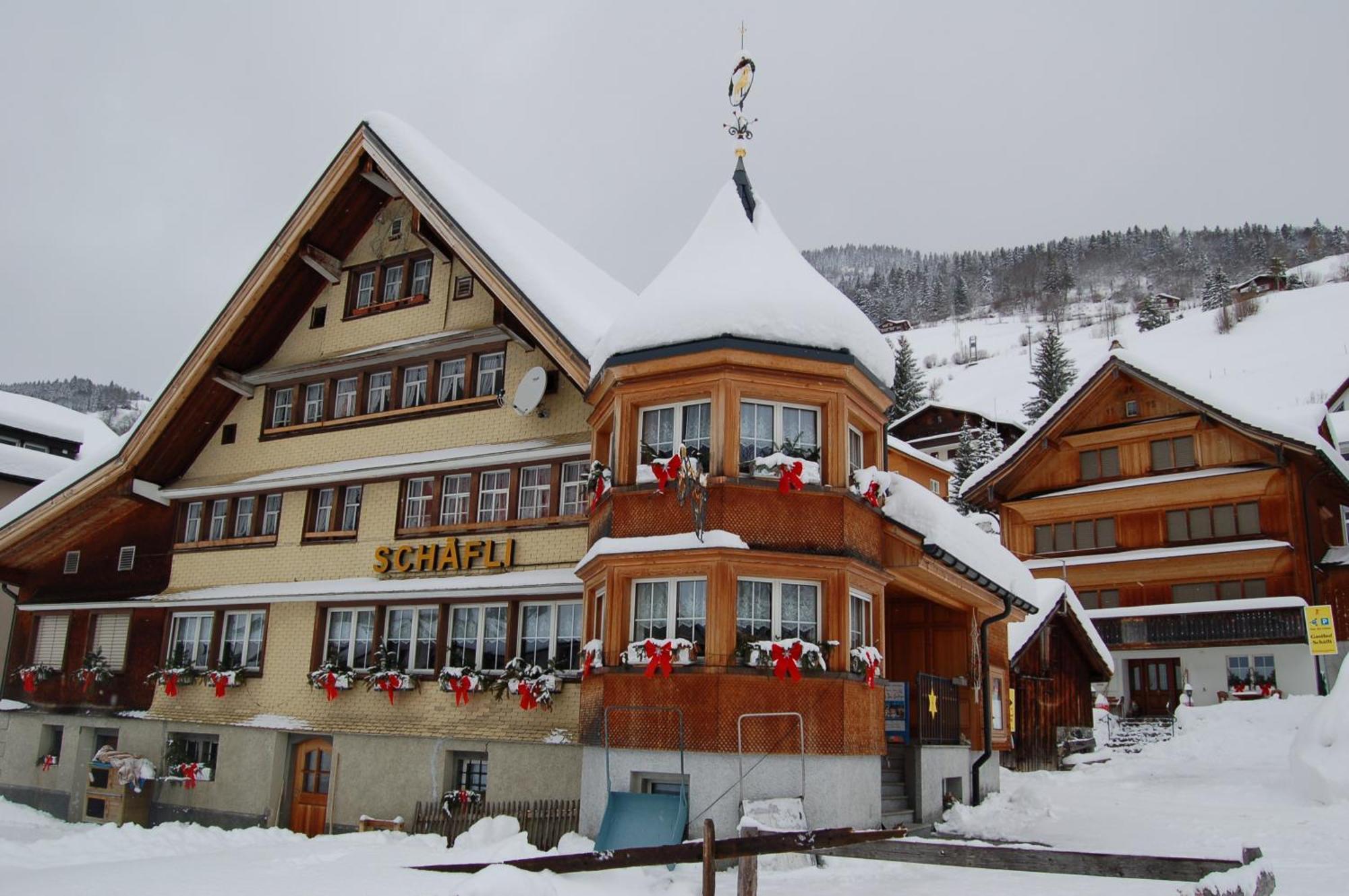 Gasthaus Schaefli Alt St. Johann Exterior photo